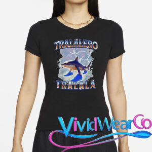 Tralalero Tralala Shark Meme Bootle T-Shirt