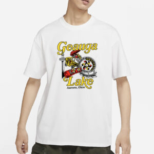 Travis Kelce Wearing Geauga Lake Amusement Park T-Shirt