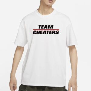 bc woodward team cheaters t shirt