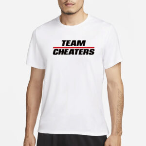 bc woodward team cheaters t shirt