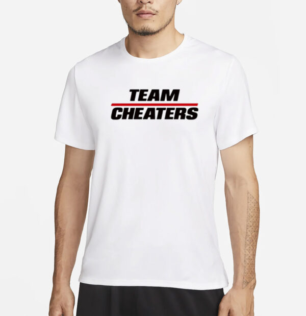 bc woodward team cheaters t shirt