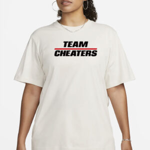 bc woodward team cheaters t shirt